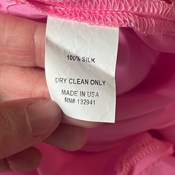 Amanda Uprichard Samba Dress in SHOCKING Pink Elegant Halter Dress Backless XS - Picture 7 of 8